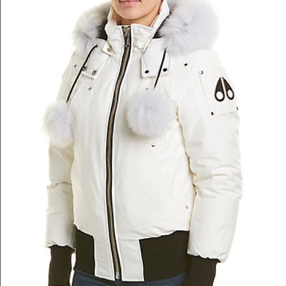 (Sold) Moose Knuckles Debbie Down Bomber Jacket - Authentic - Picture 2 of 9